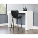 Lyla 41 inch Antique Black Barstool, Set Of 2